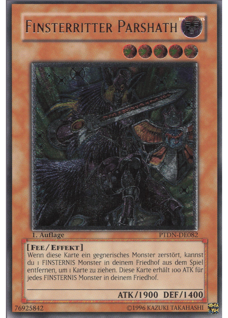 Finsterritter Parshath (Ultimate Rare 1st Edition)