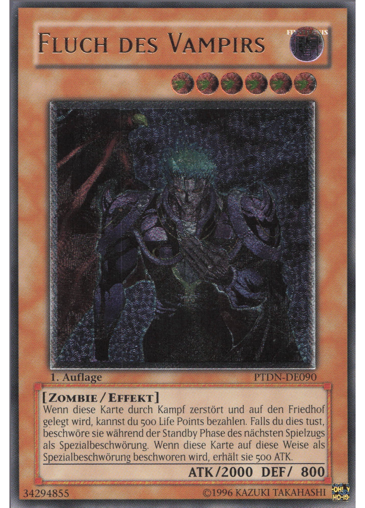 Fluch des Vampirs (Ultimate Rare 1st Edition)
