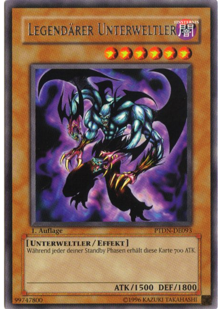 Legendärer Unterweltler