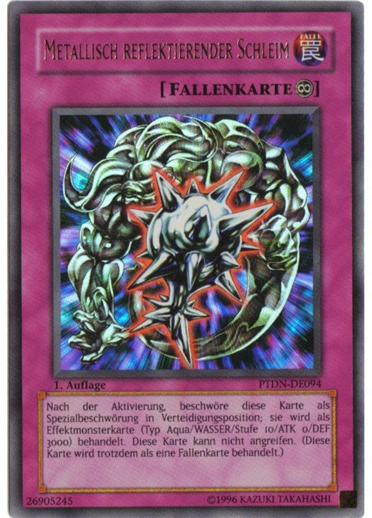 Metallisch reflektierender Schleim