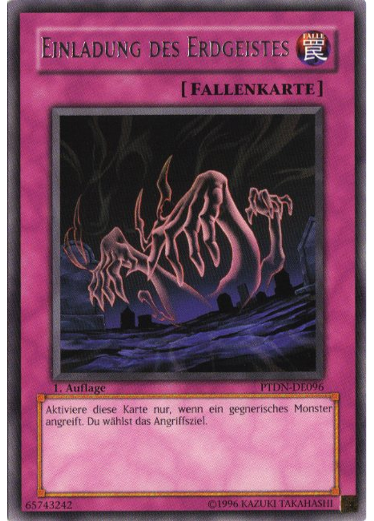 Einladung des Erdgeistes