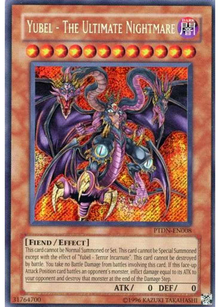 Yubel - The Ultimate Nightmare (Secret Rare Unlimited)