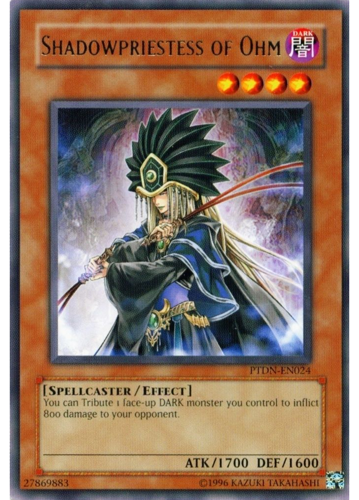 Shadowpriestess of Ohm (Rare Unlimited)
