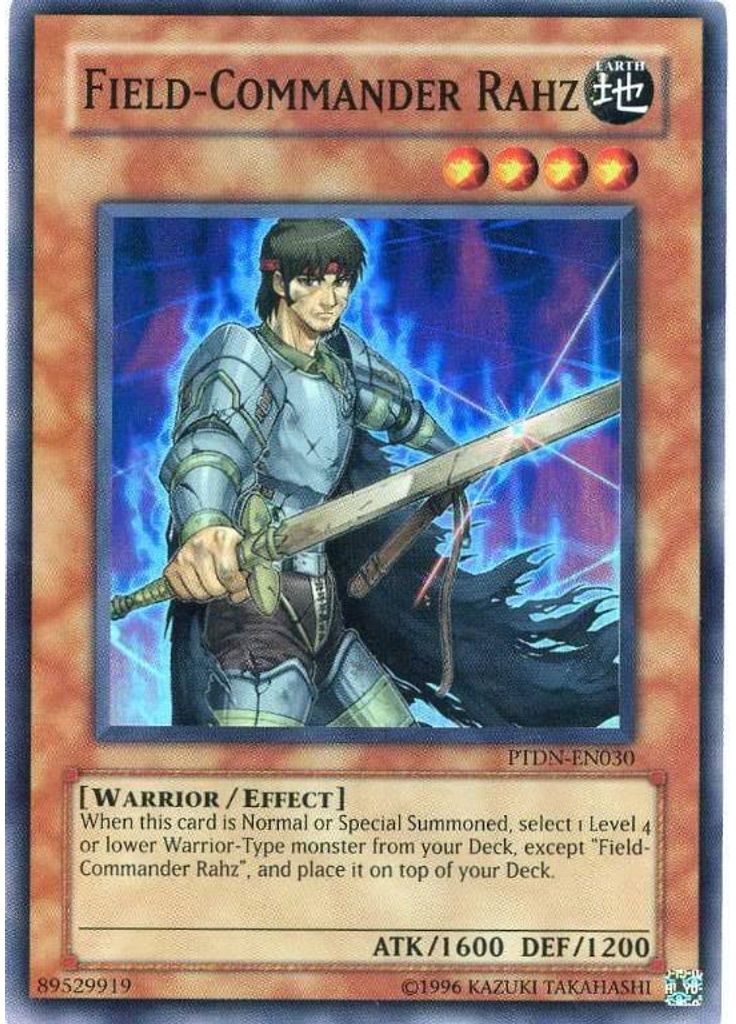 Field-Commander Rahz (Super Rare Unlimited)
