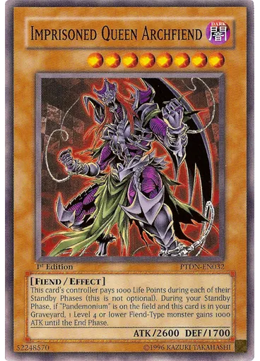Imprisoned Queen Archfiend