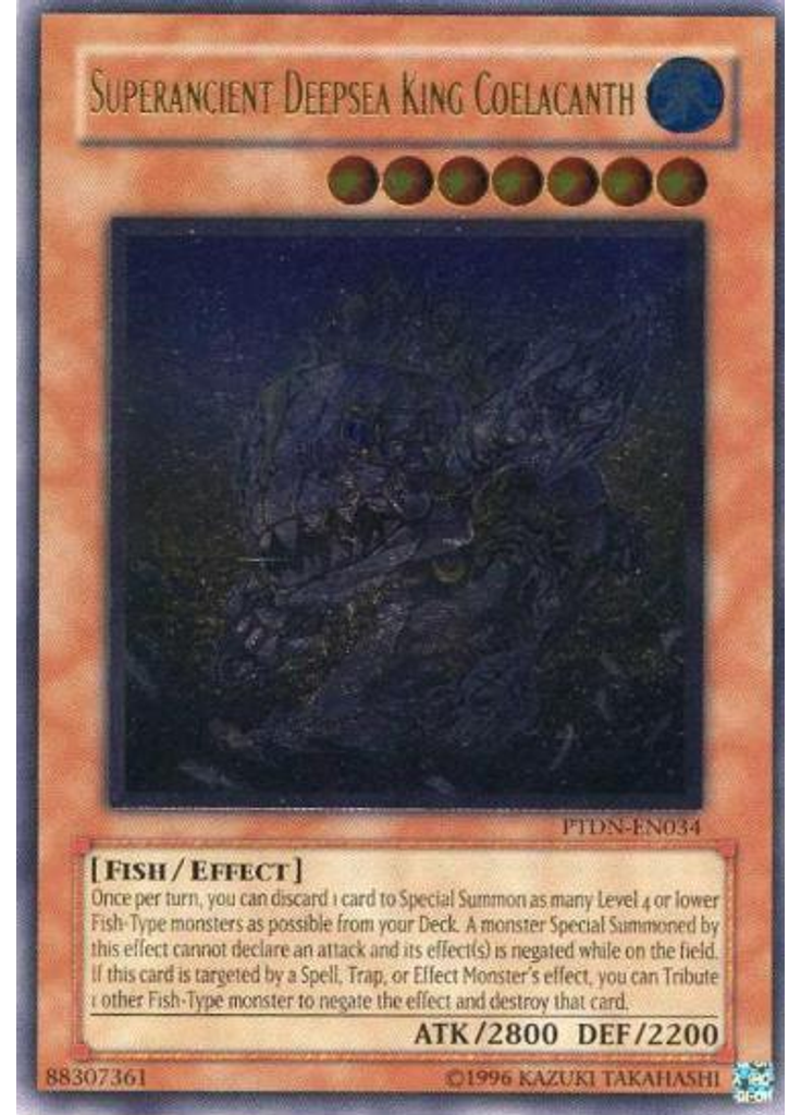 Superancient Deepsea King Coelacanth (Ultimate Rare Unlimited)