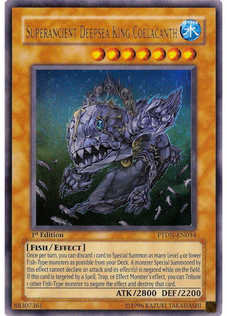 Superancient Deepsea King Coelacanth