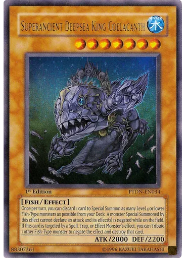 Superancient Deepsea King Coelacanth
