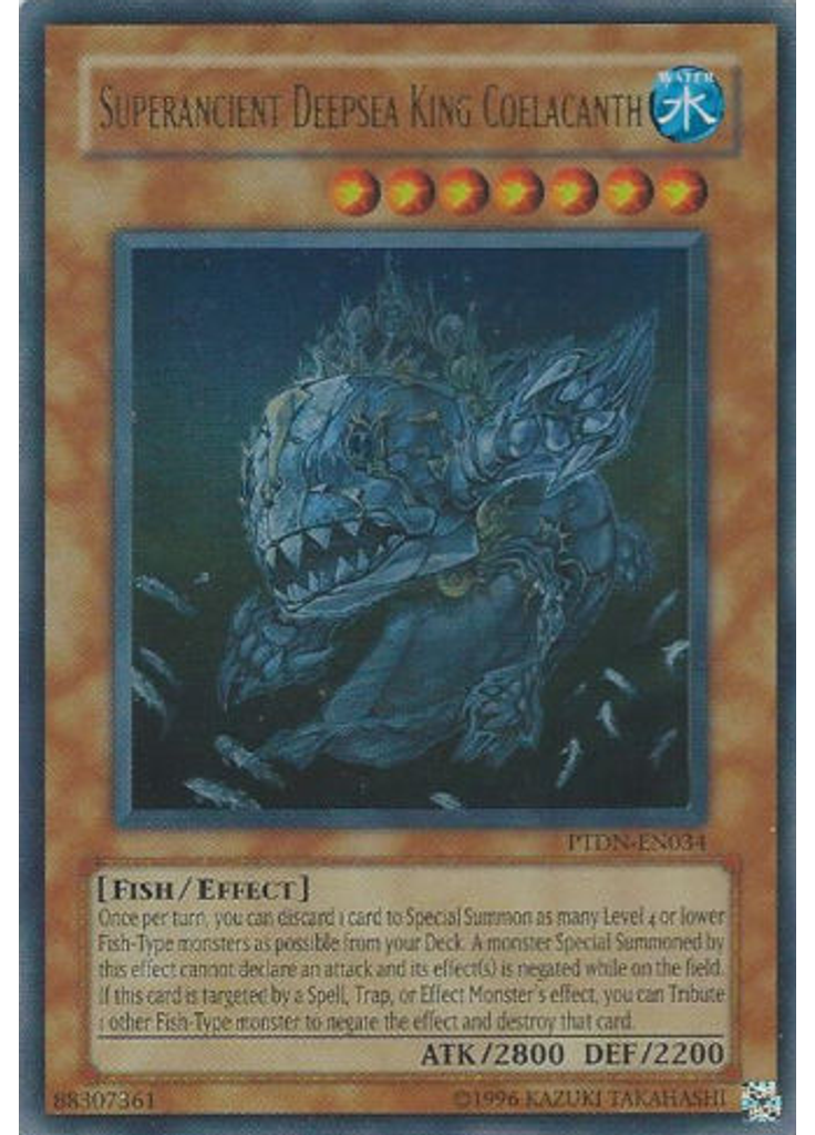 Superancient Deepsea King Coelacanth (Ultra Rare Unlimited)