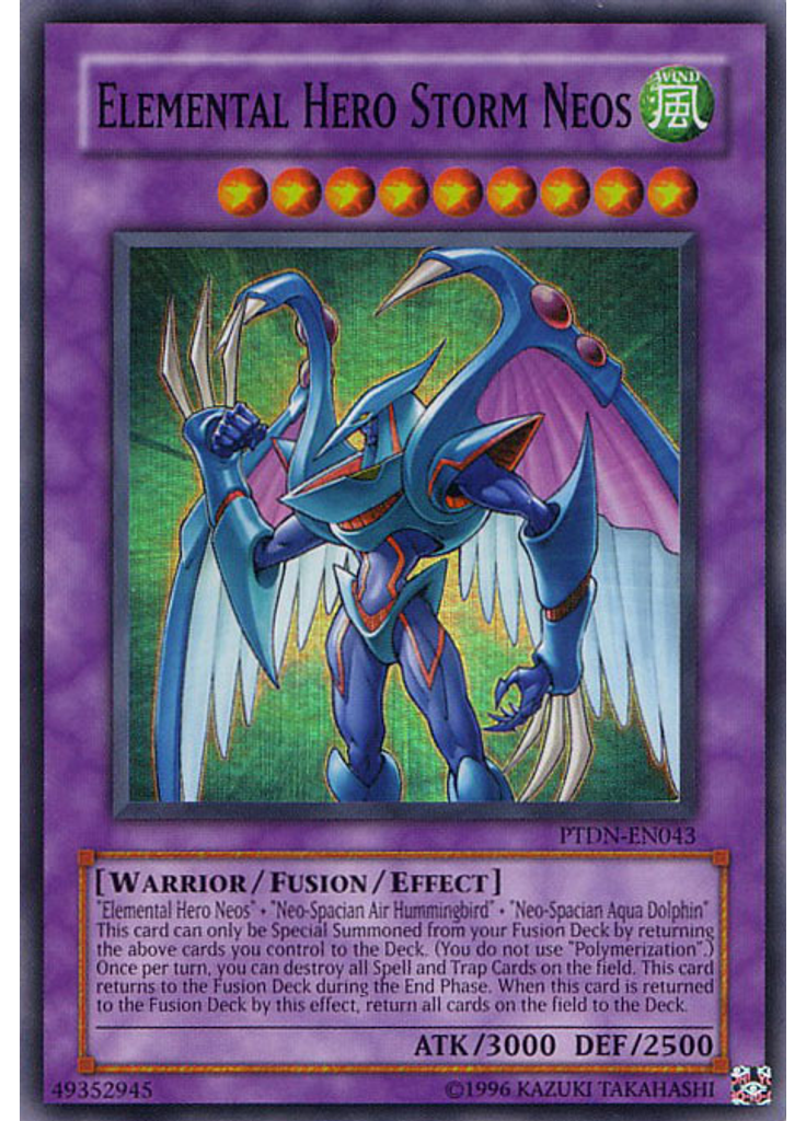 Elemental HERO Storm Neos (Super Rare Unlimited)