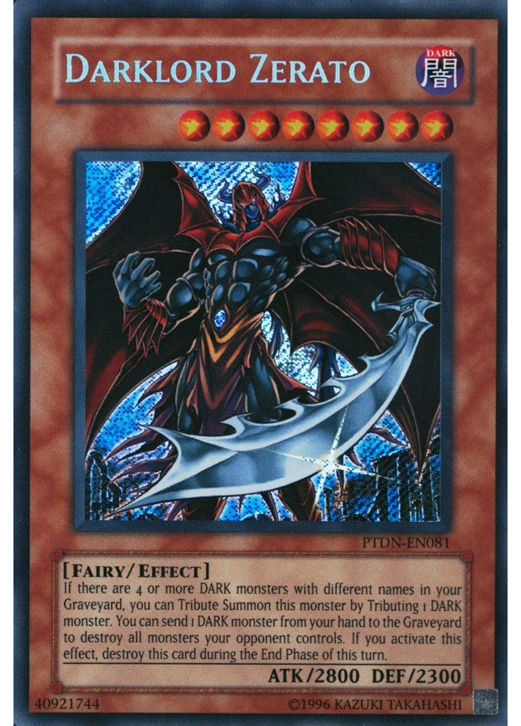 Darklord Zerato (Secret Rare Unlimited)