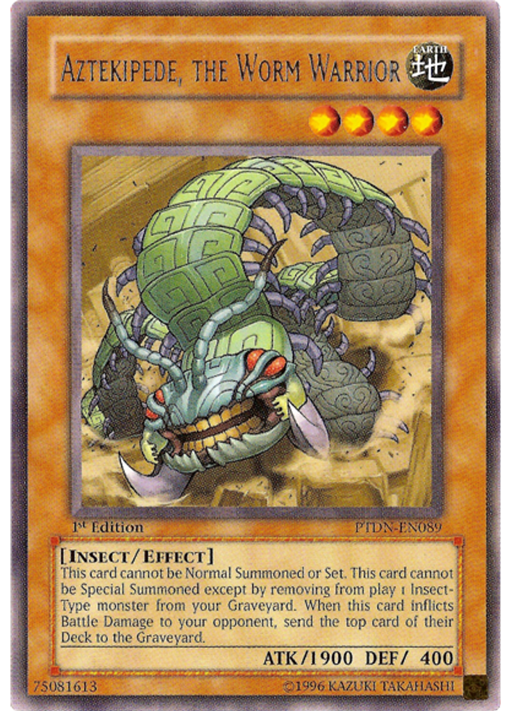 Aztekipede, the Worm Warrior