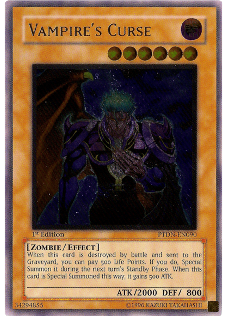 Vampire's Curse (Ultimate Rare 1st Edition)