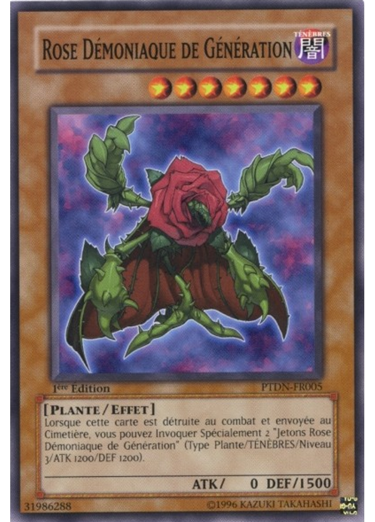 Rose Démoniaque de Génération