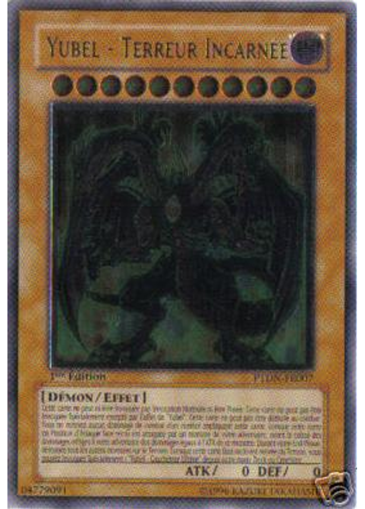 Yubel - Terreur Incarnée (Ultimate Rare 1st Edition)