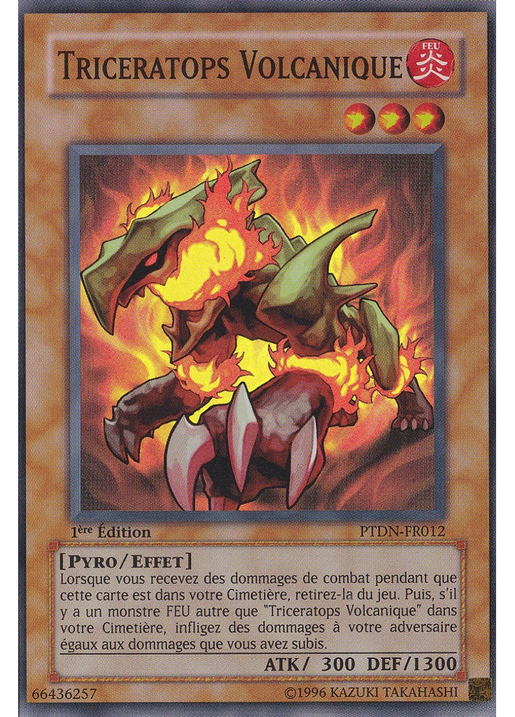 Triceratops Volcanique