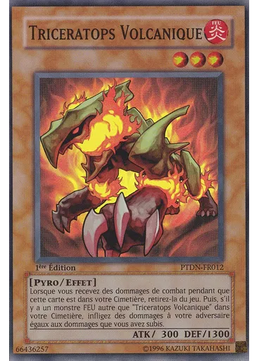 Triceratops Volcanique