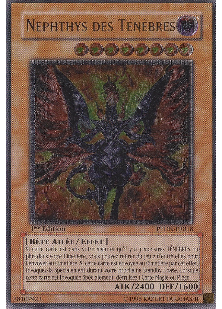Nephthys des Ténèbres (Ultimate Rare 1st Edition)