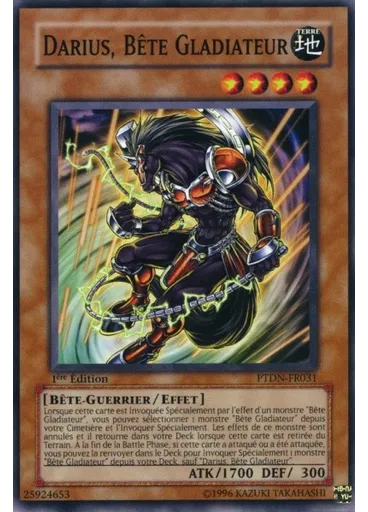 Darius, Bête Gladiateur