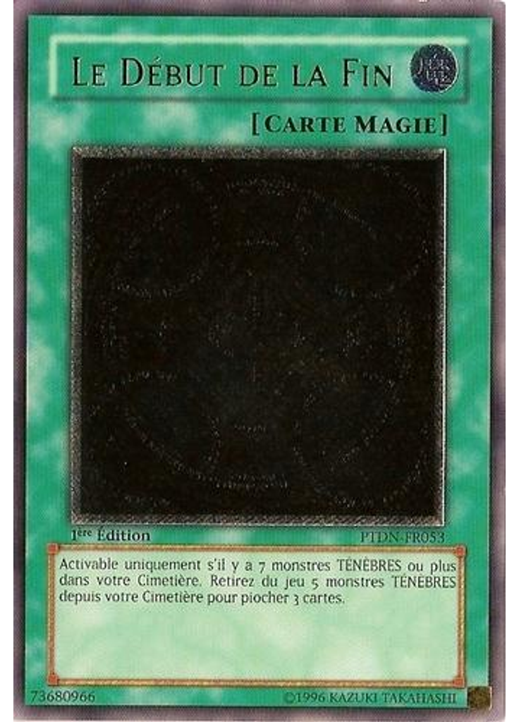 Le Début de la Fin (Ultimate Rare 1st Edition)