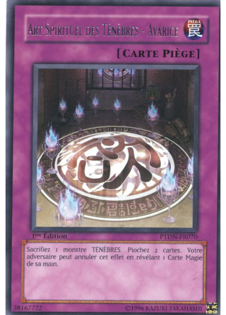 Art Spirituel des Ténèbres - Avarice