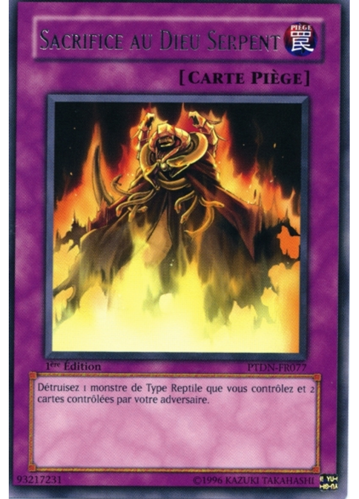 Sacrifice au Dieu Serpent