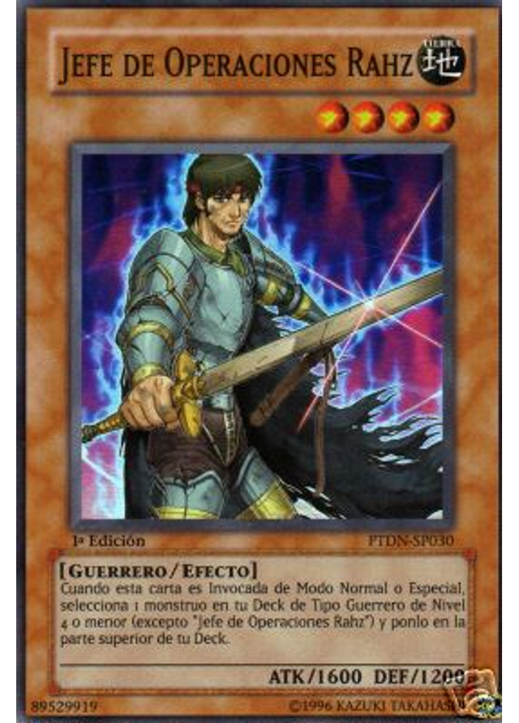 Jefe de Operaciones Rahz