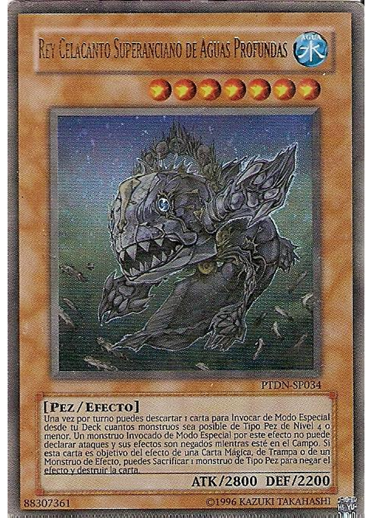 Rey Celacanto Superanciano de Aguas Profundas (Ultra Rare Unlimited)