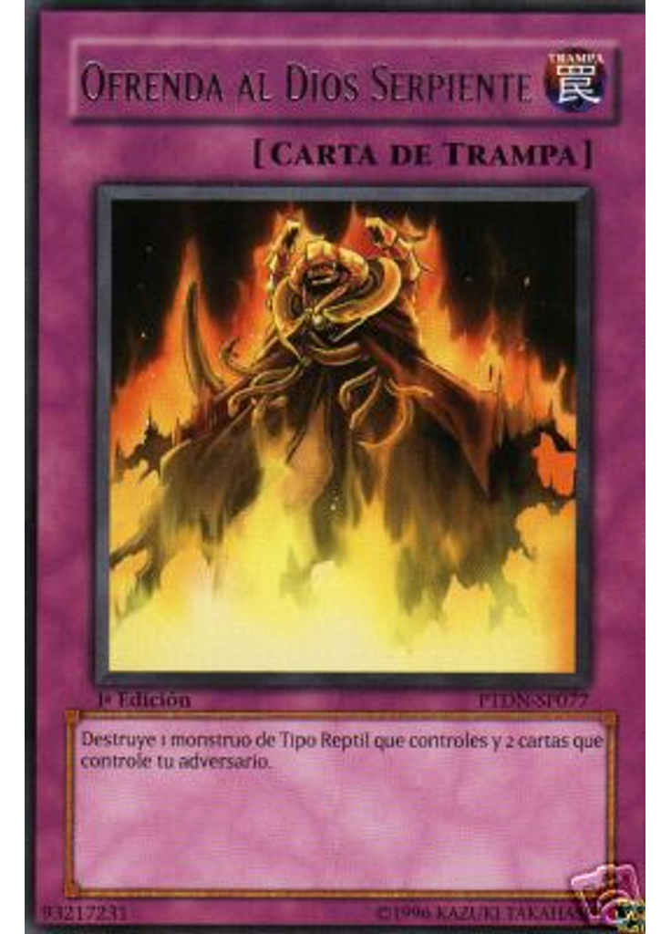 Ofrenda al Dios Serpiente