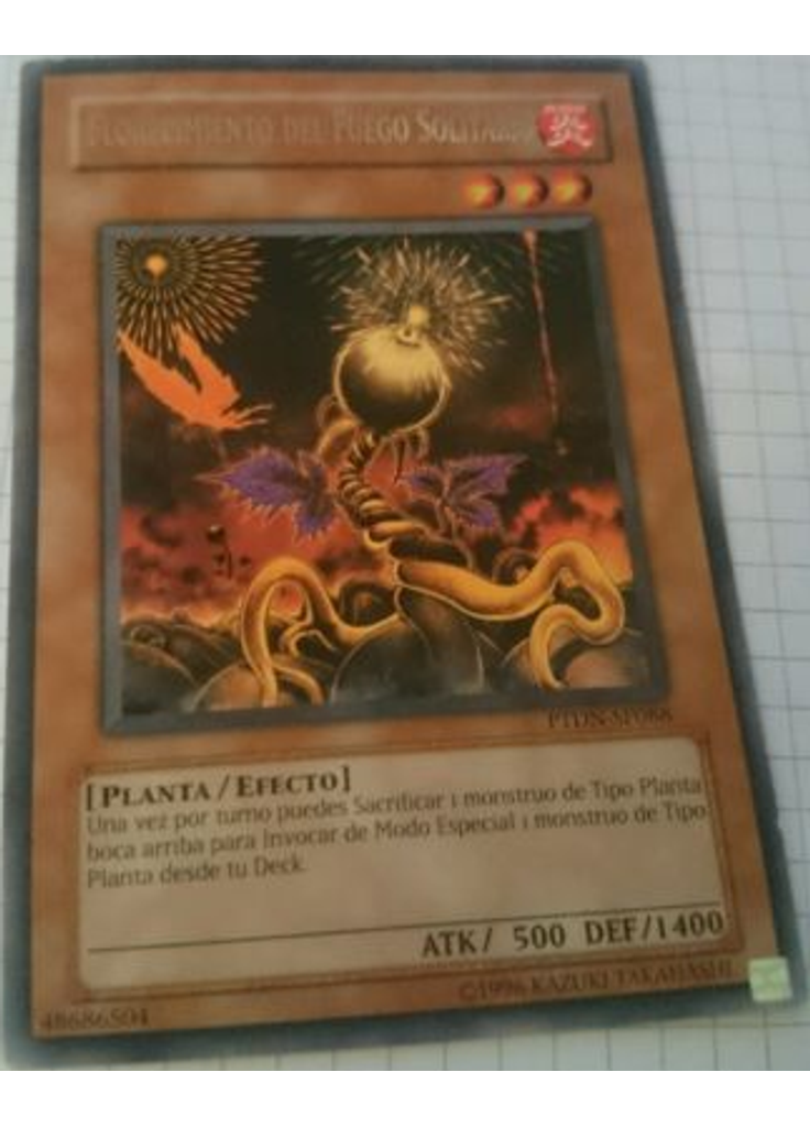 Florecimiento del Fuego Solitario (Rare Unlimited)