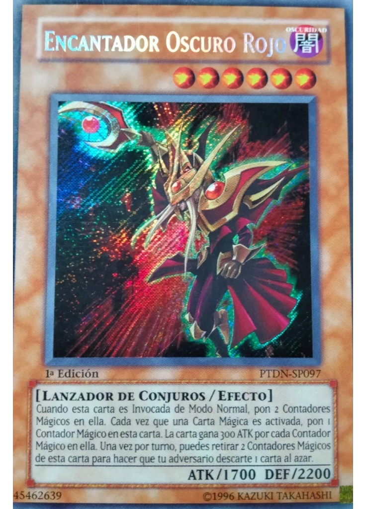 Encantador Oscuro Rojo