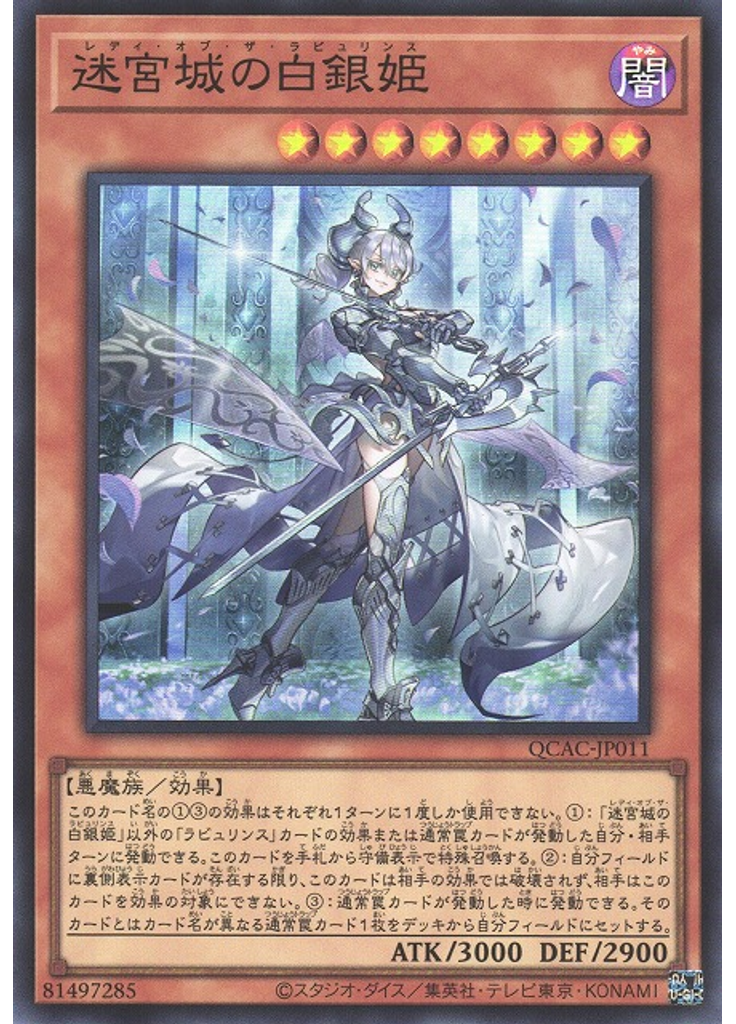 迷宮城の白銀姫