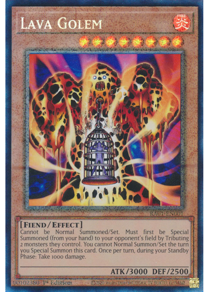 Lava Golem (Collectors Rare 1st Edition)
