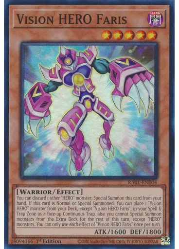 Vision HERO Faris — 25th Anniversary Rarity Collection