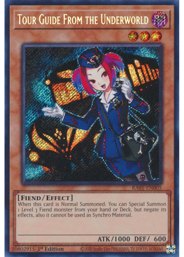 Tour Guide From the Underworld (Secret Rare 1st Edition)