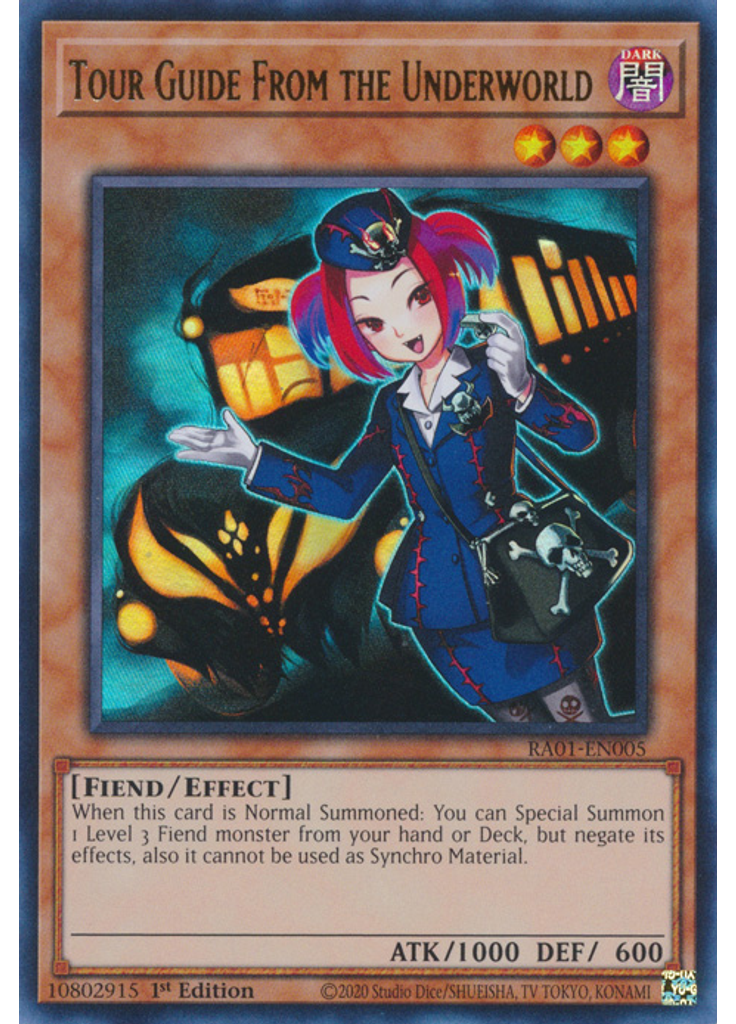 Tour Guide From the Underworld (Ultra Rare 1st Edition)