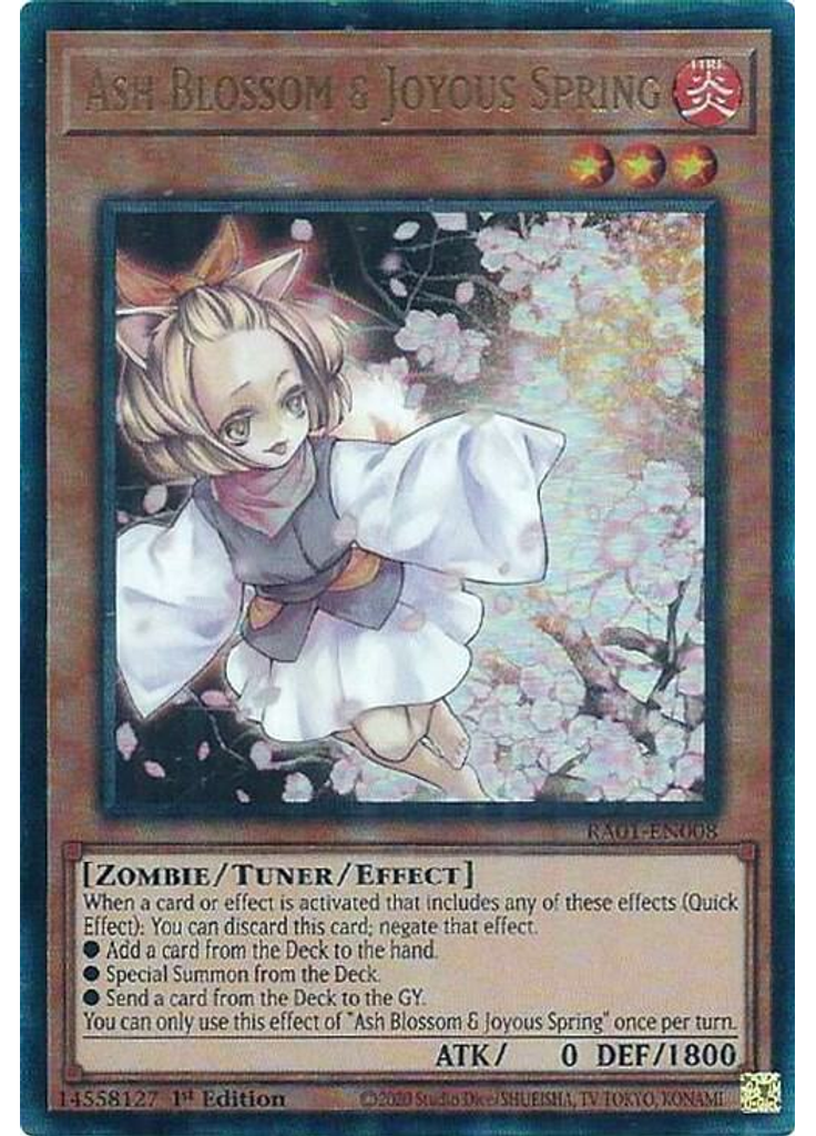 Ash Blossom & Joyous Spring (Ultimate Rare 1st Edition)