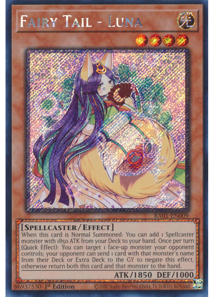 Fairy Tail - Luna (Platinum Secret Rare 1st Edition)