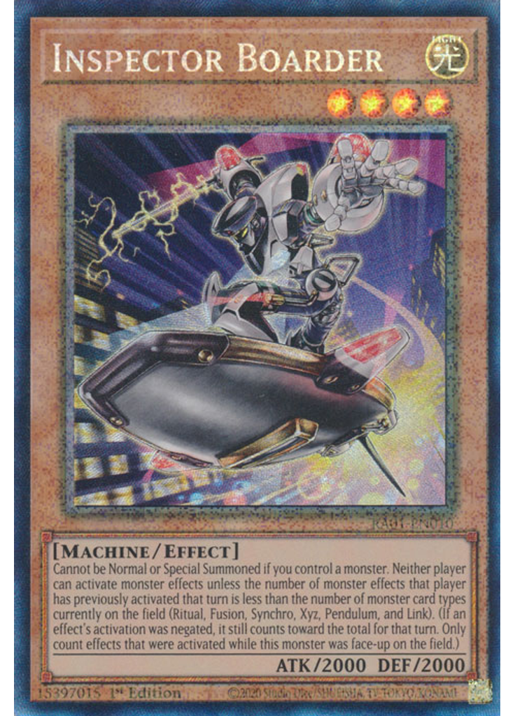 Inspector Boarder (Collectors Rare 1st Edition)