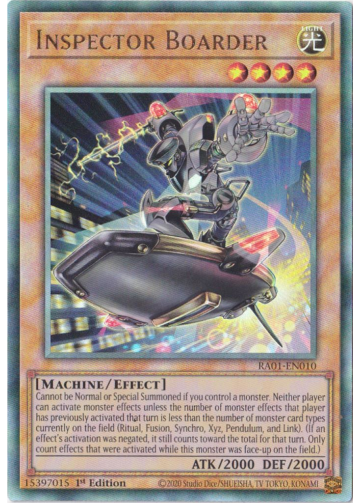 Inspector Boarder (Ultimate Rare 1st Edition)