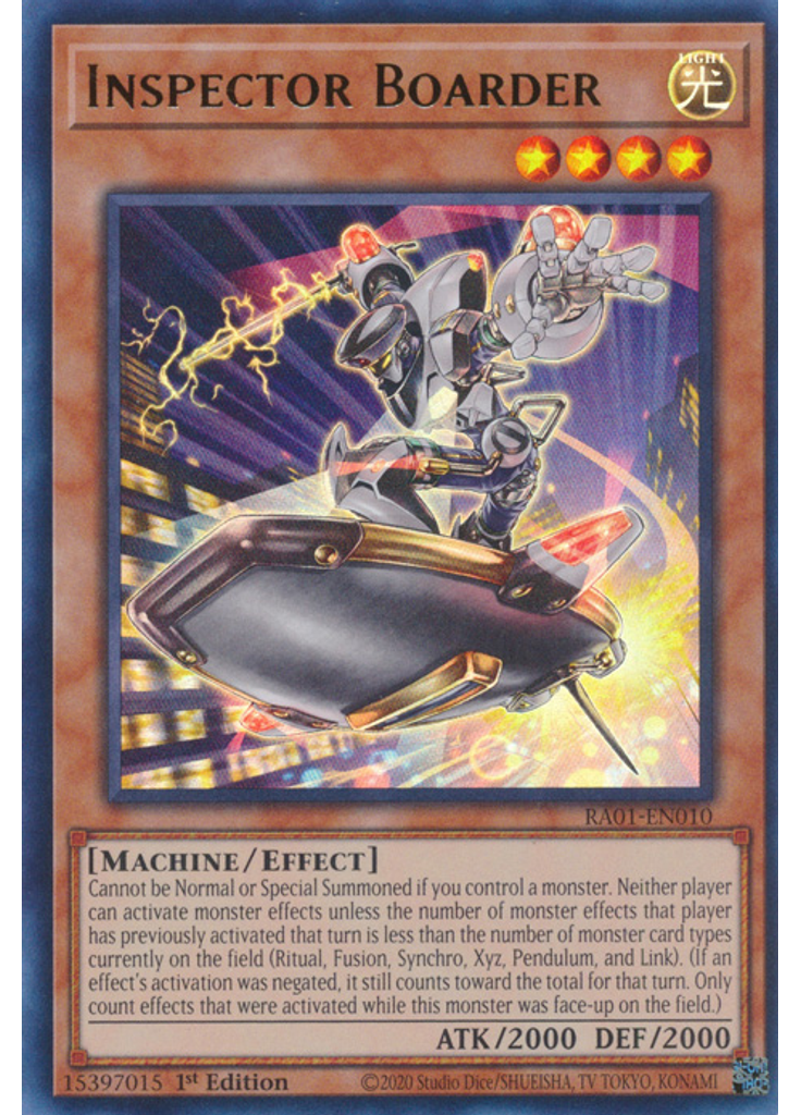 Inspector Boarder (Ultra Rare 1st Edition)