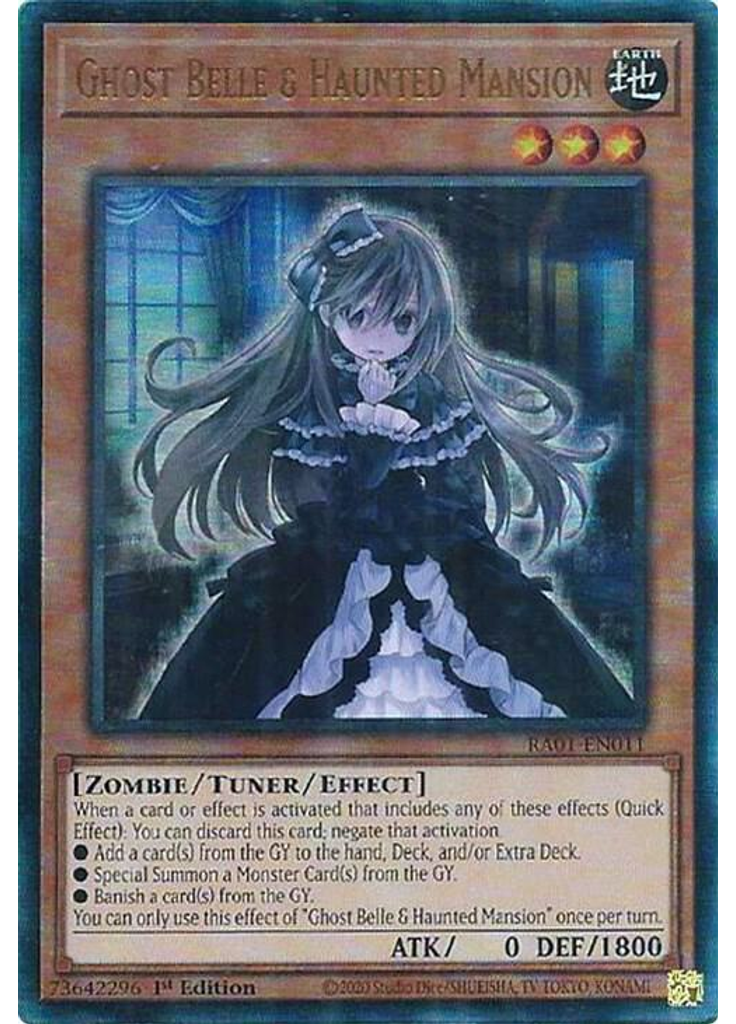 Ghost Belle & Haunted Mansion (Ultimate Rare 1st Edition)