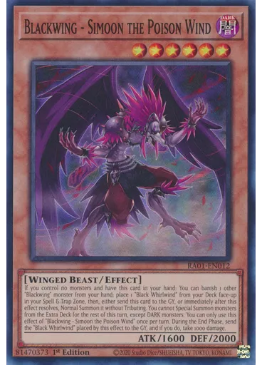 Blackwing - Simoon the Poison Wind