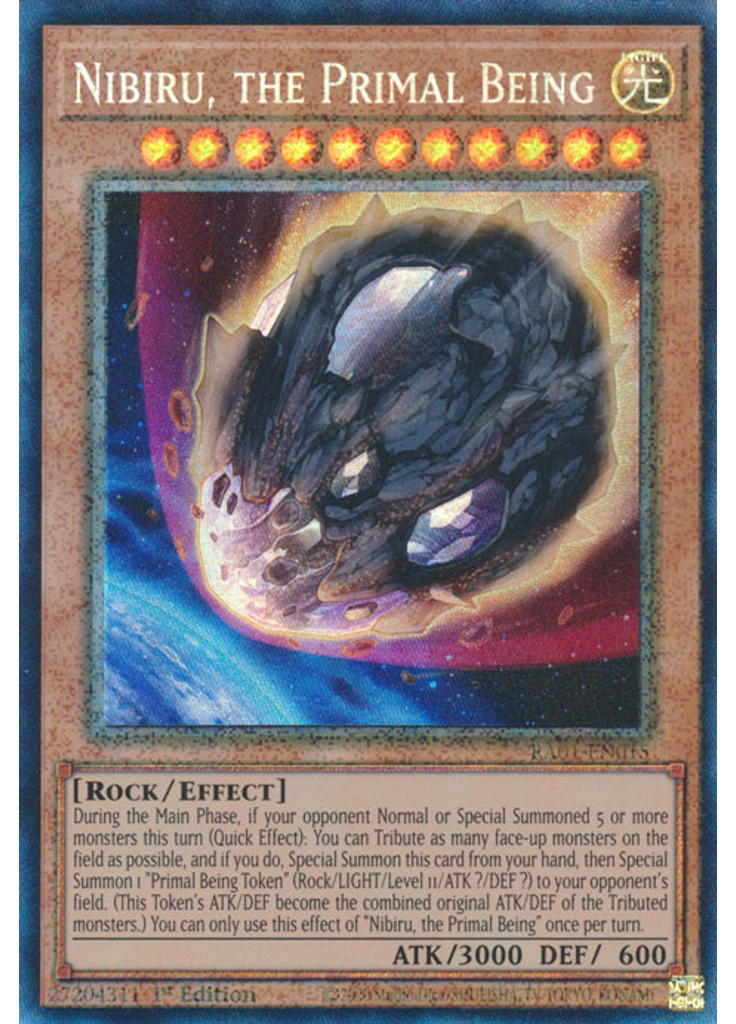 Nibiru, the Primal Being (Collectors Rare 1st Edition)