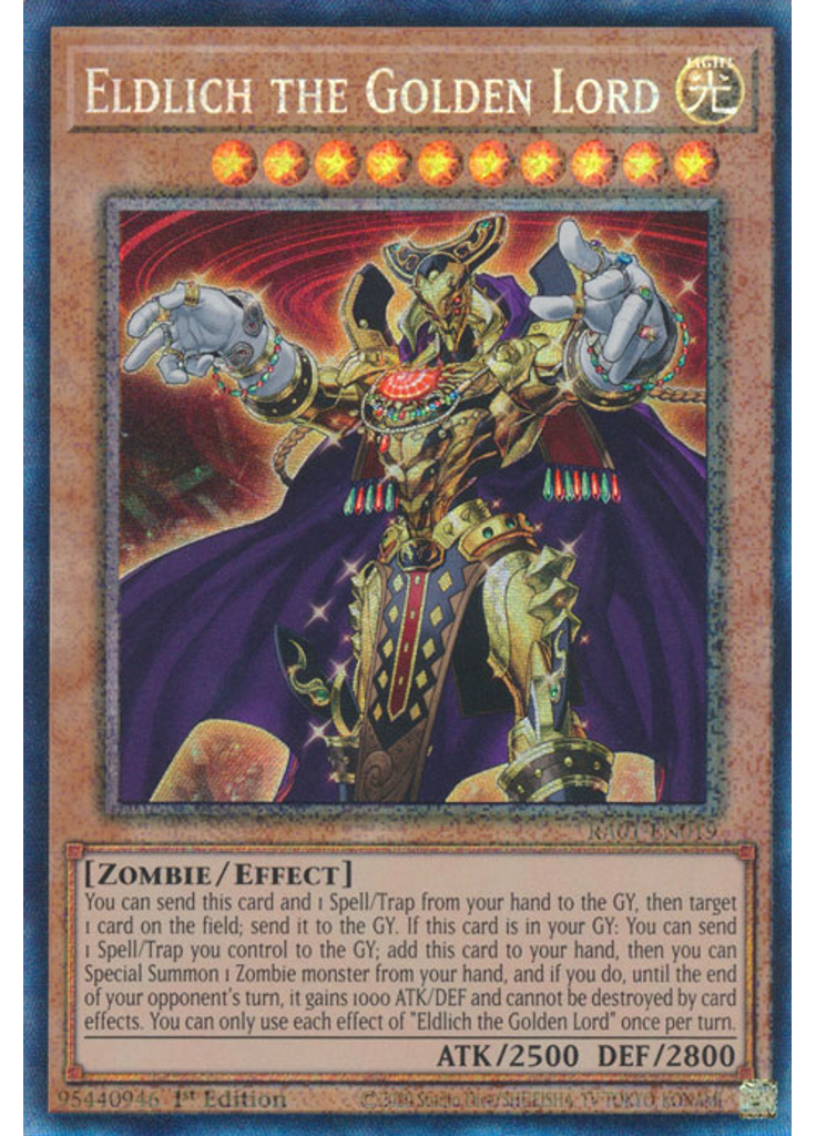Eldlich the Golden Lord (Collectors Rare 1st Edition)