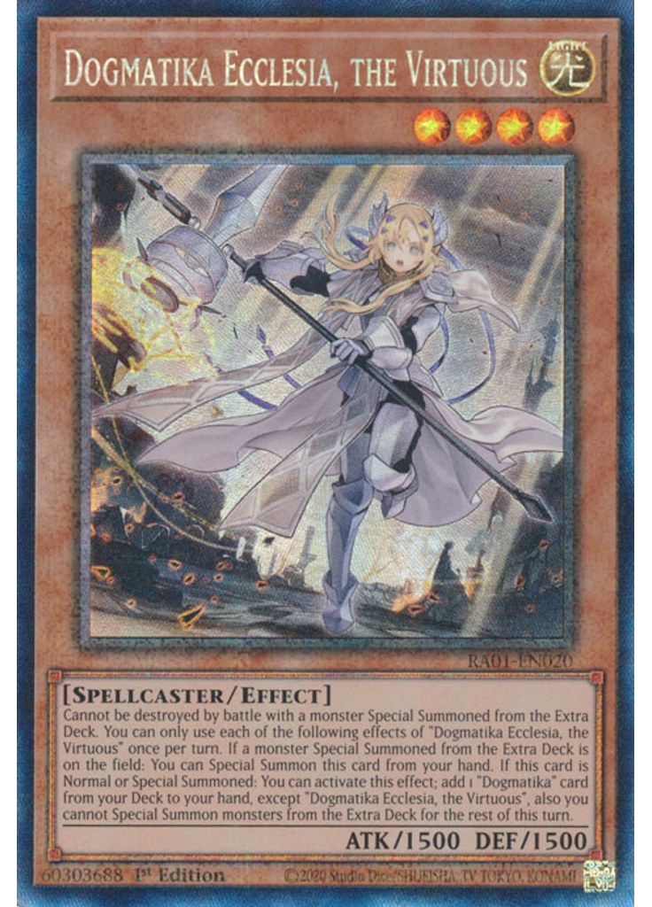 Dogmatika Ecclesia, the Virtuous (Collectors Rare 1st Edition)