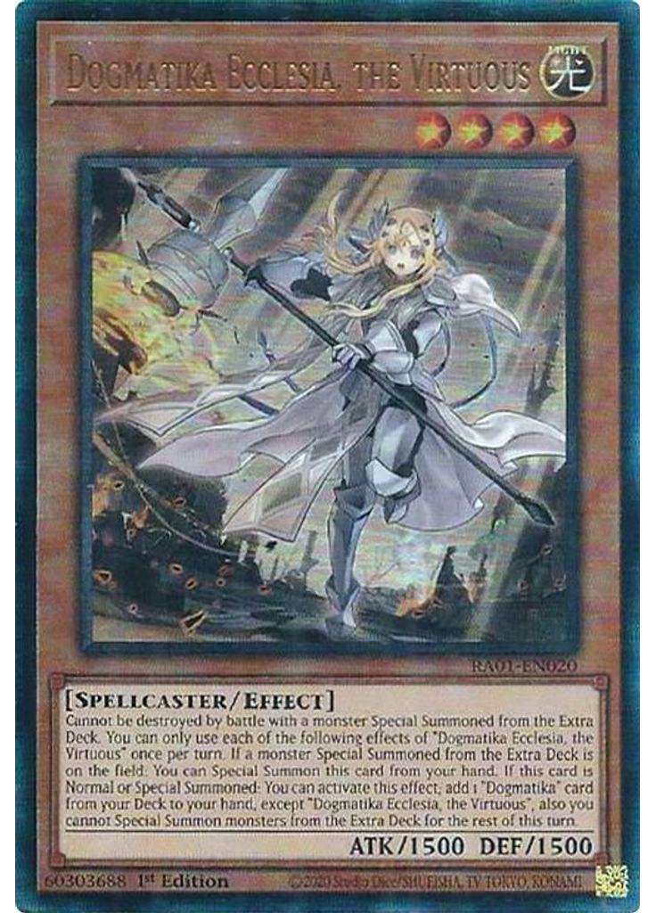 Dogmatika Ecclesia, the Virtuous (Ultimate Rare 1st Edition)