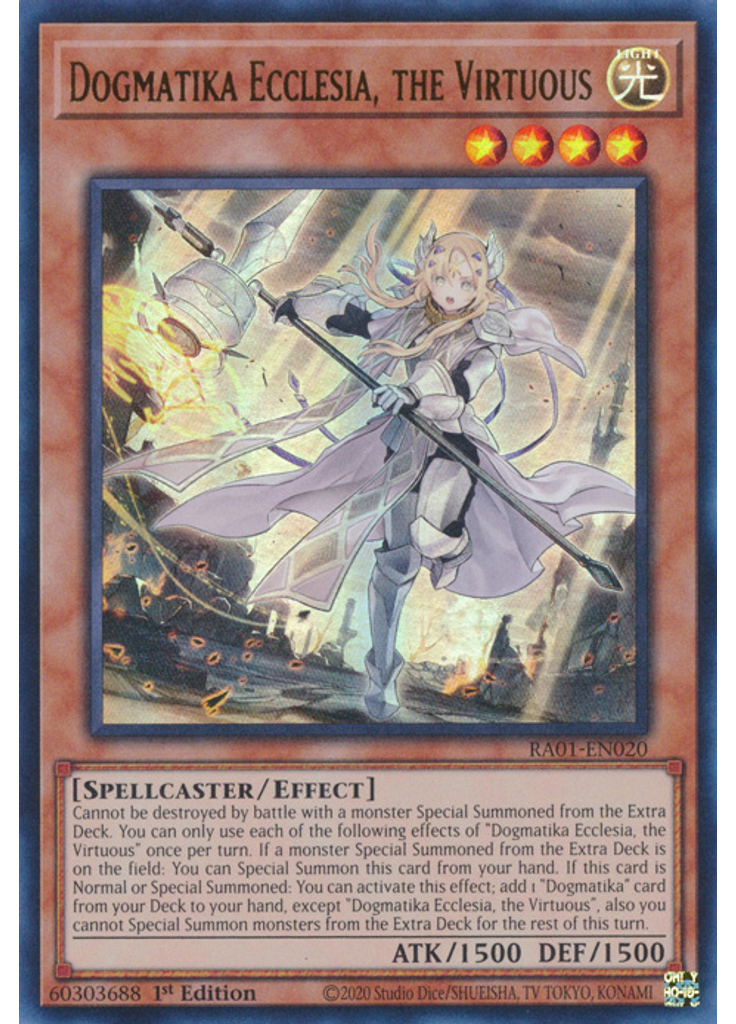 Dogmatika Ecclesia, the Virtuous (Ultra Rare 1st Edition)
