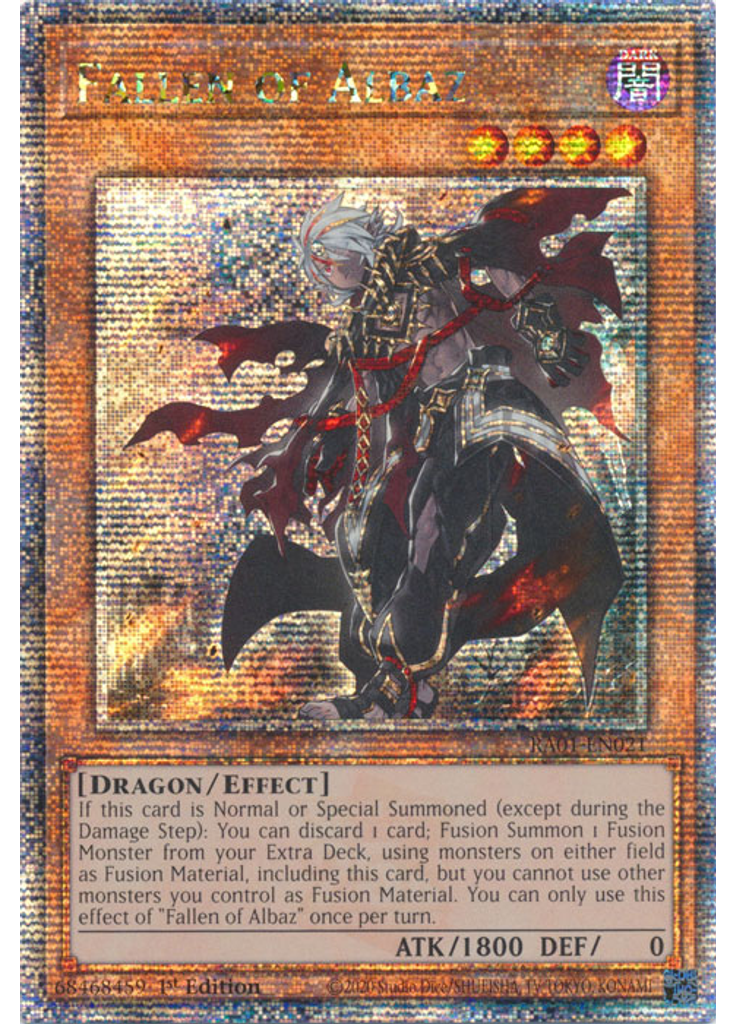 Fallen of Albaz (Quarter Century Secret Rare 1st Edition)