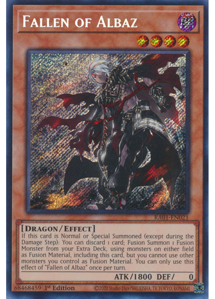 Fallen of Albaz (Secret Rare 1st Edition)